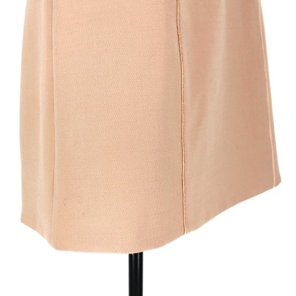 SIR The Label Adrien Bandeau Strapless A-Line Mini Dress X-Small Tan Fit & Flare - Picture 3 of 7